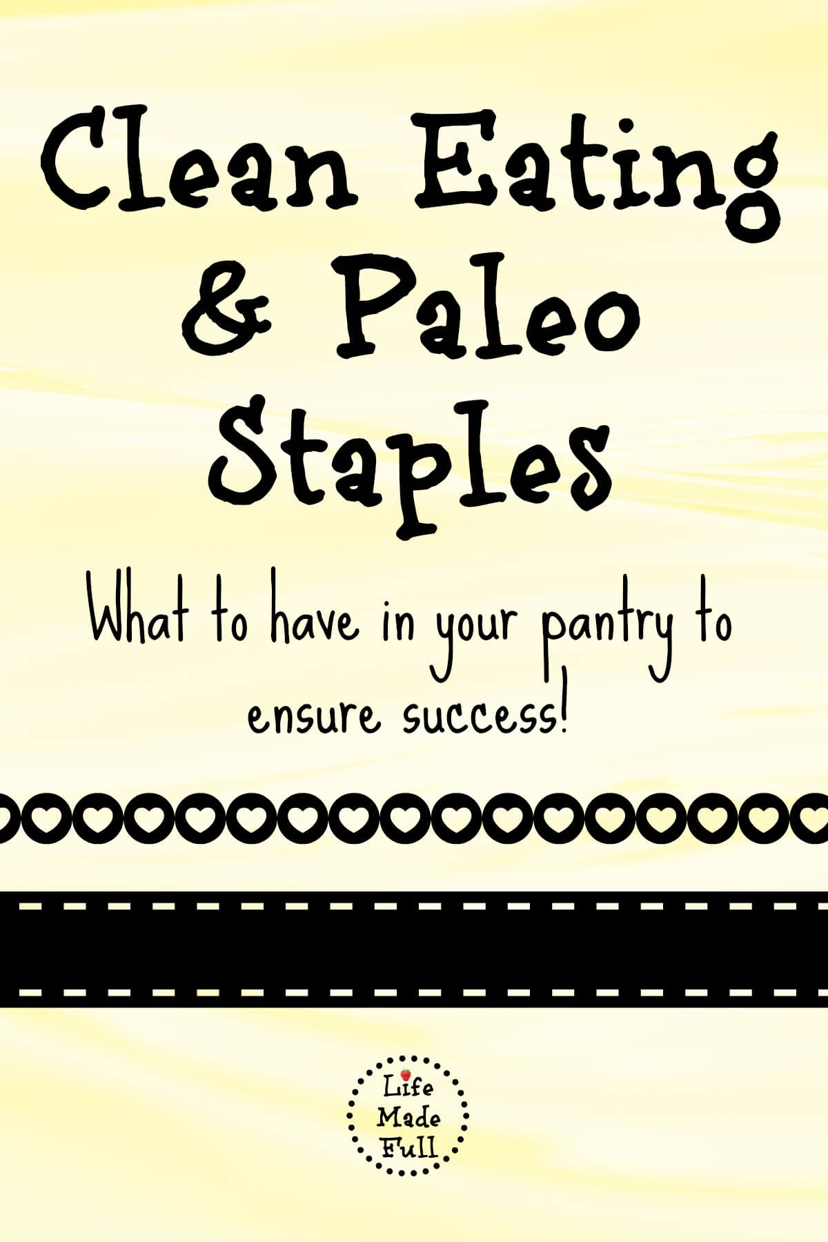 Clean Eating and Paleo Staples