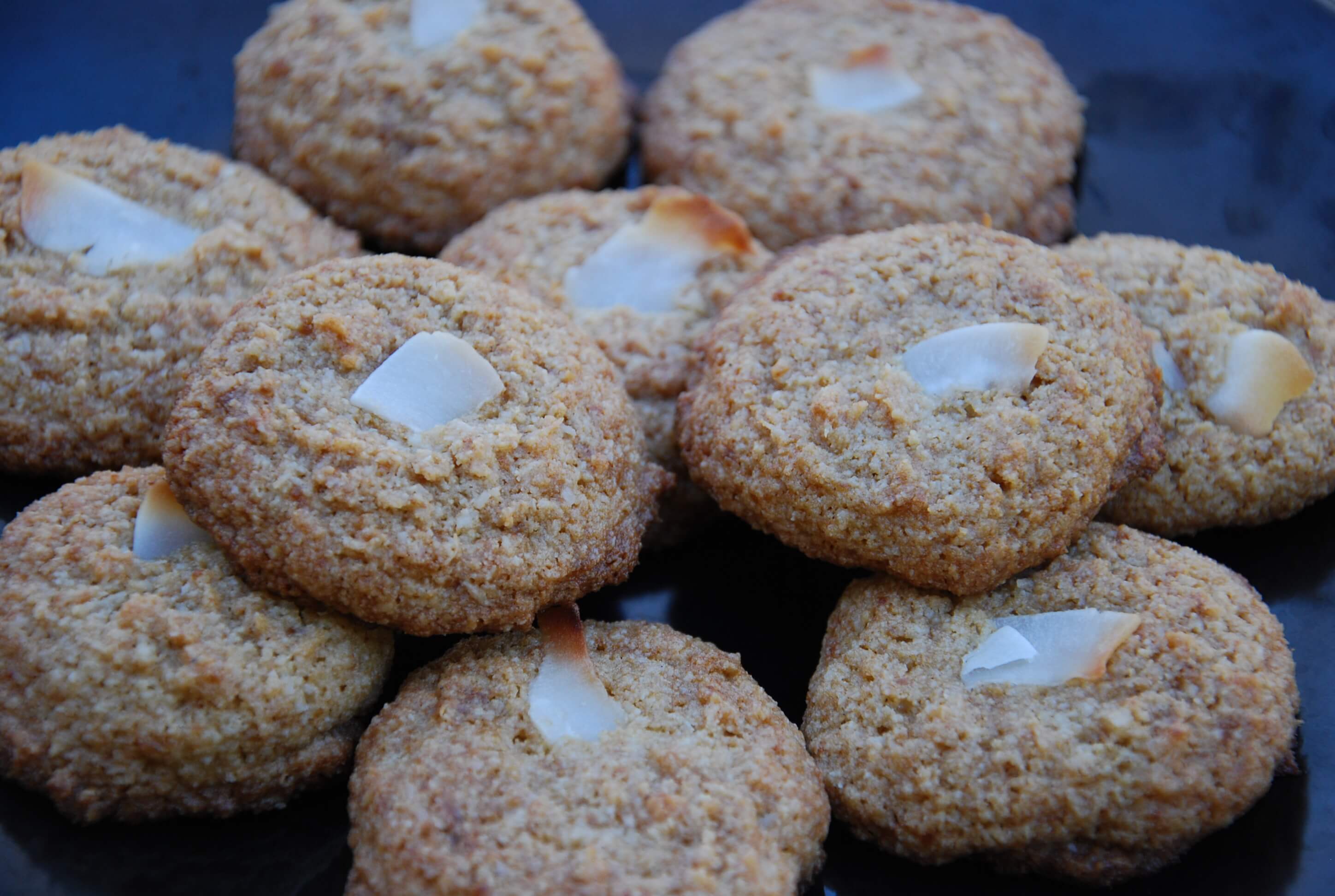Coconut-Butter Cookies (with dairy-free version)