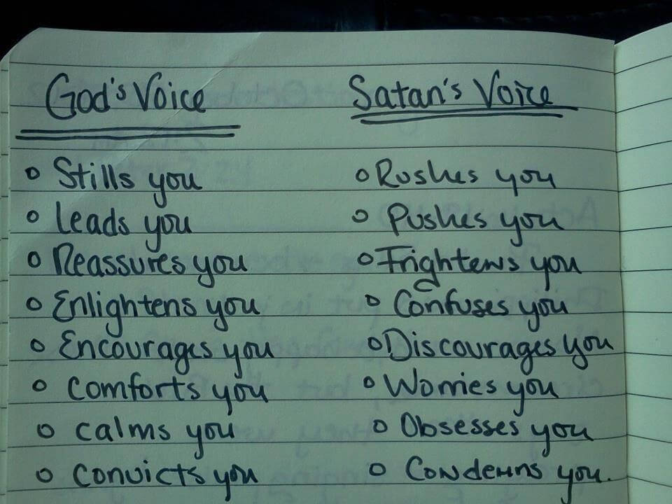 Am I Satan’s Voice or God’s Voice to Them?