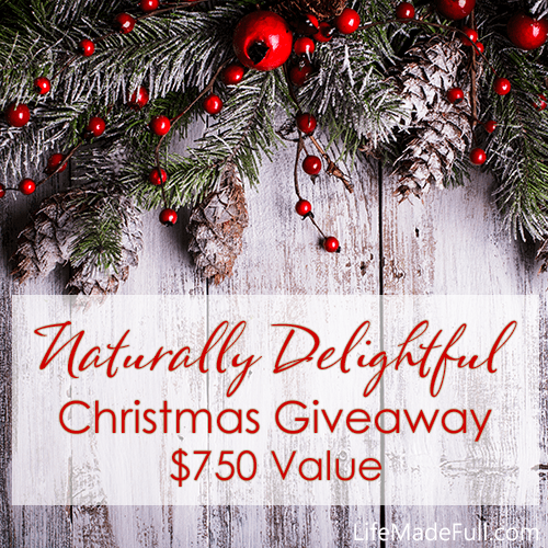 Naturally Delightful Christmas Giveaway