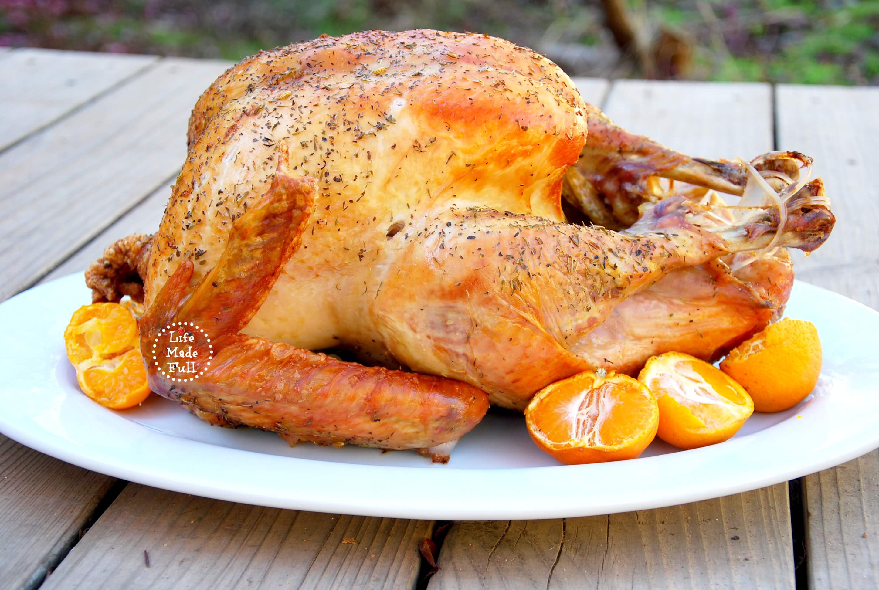 Mandarin-Roasted Turkey