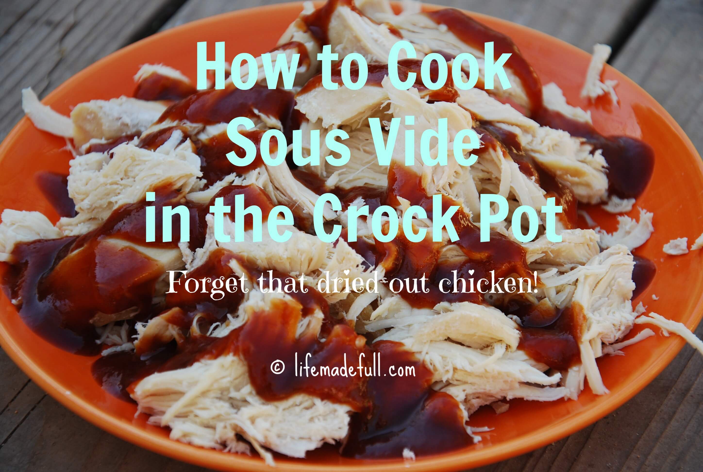 Panda scheerapparaat handelaar How to Cook Sous Vide in the Crockpot - Life Made Full