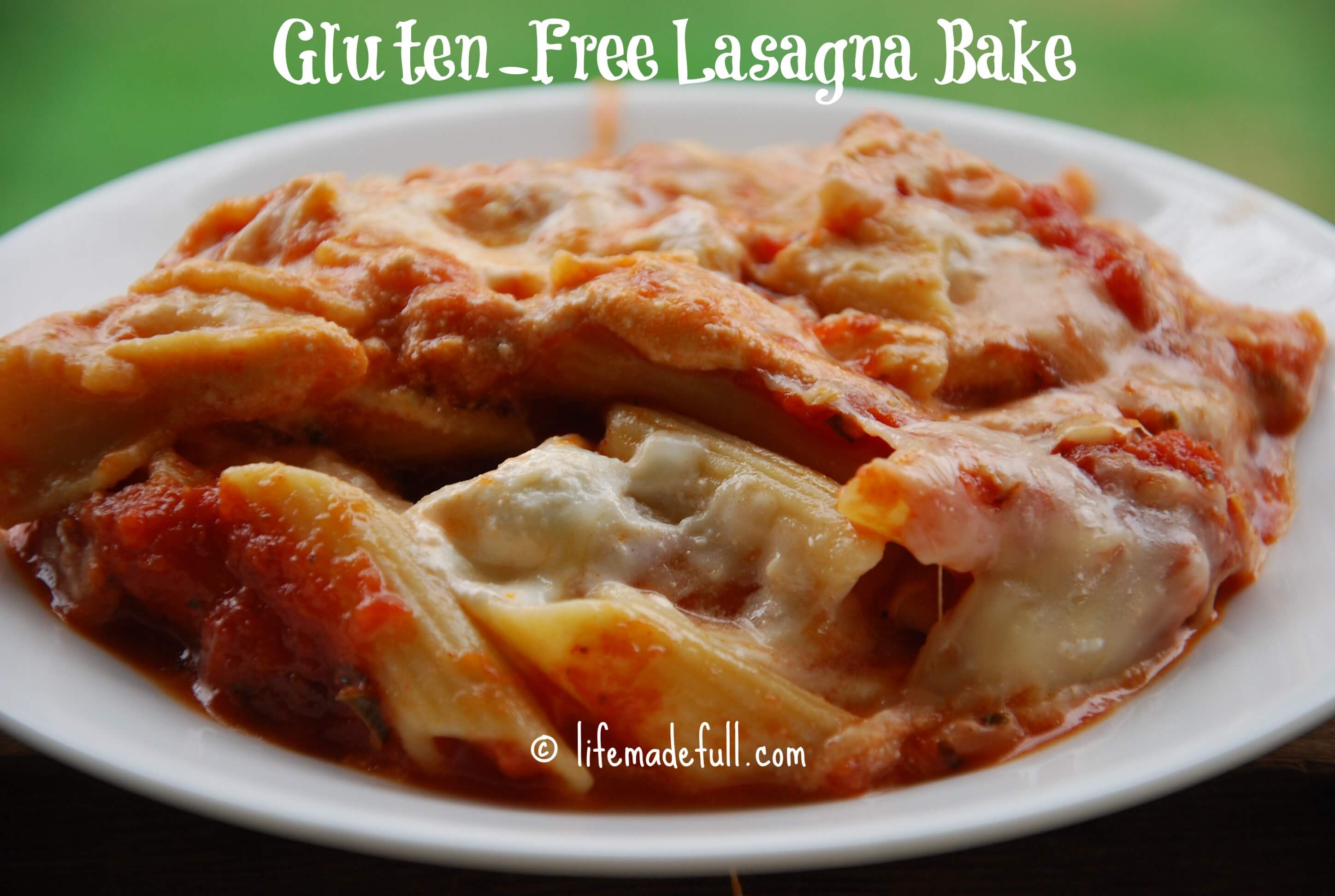 Gluten Free Lasagna Bake