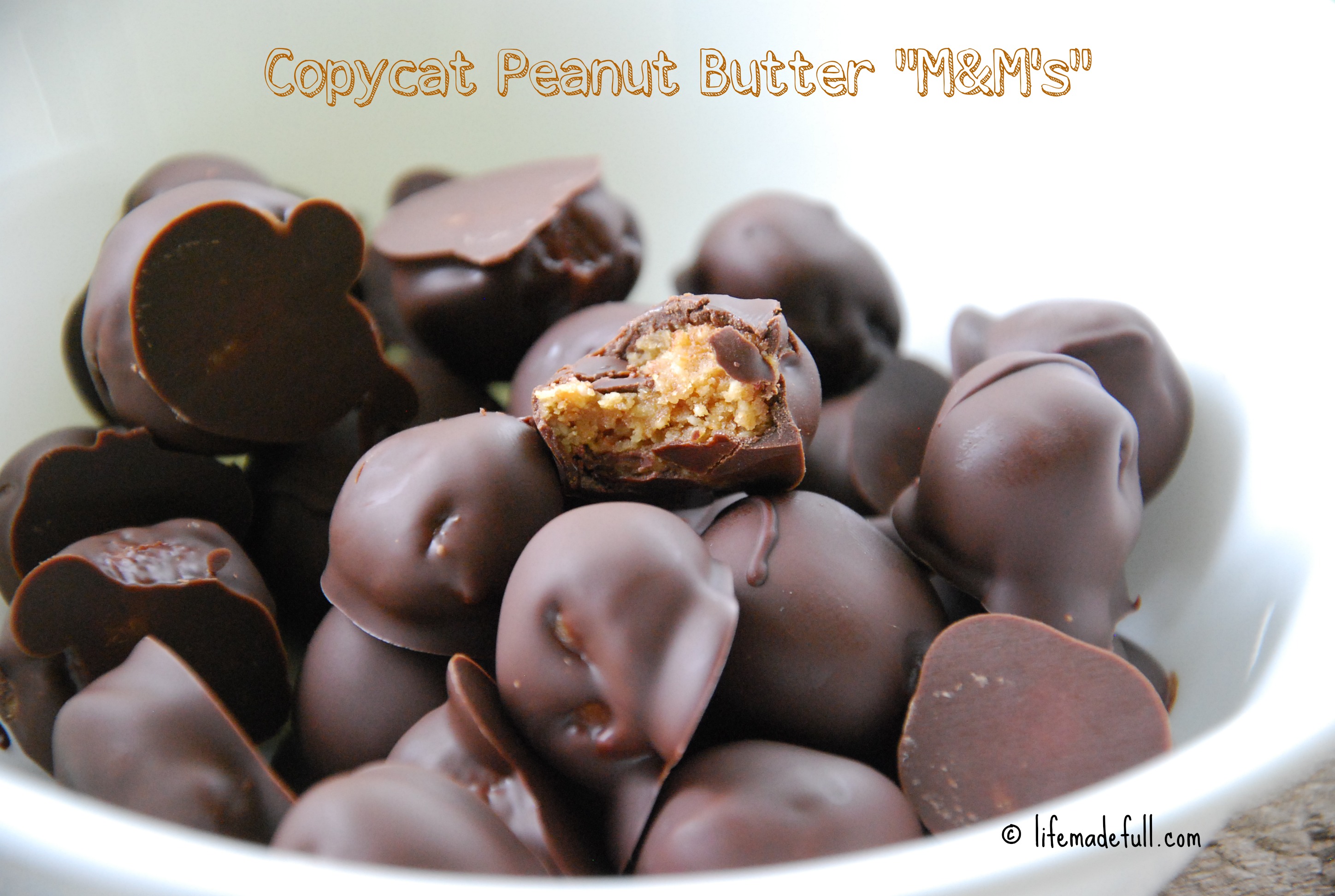 Copycat Peanut Butter “M&M’s” (Dairy/Gluten Free)