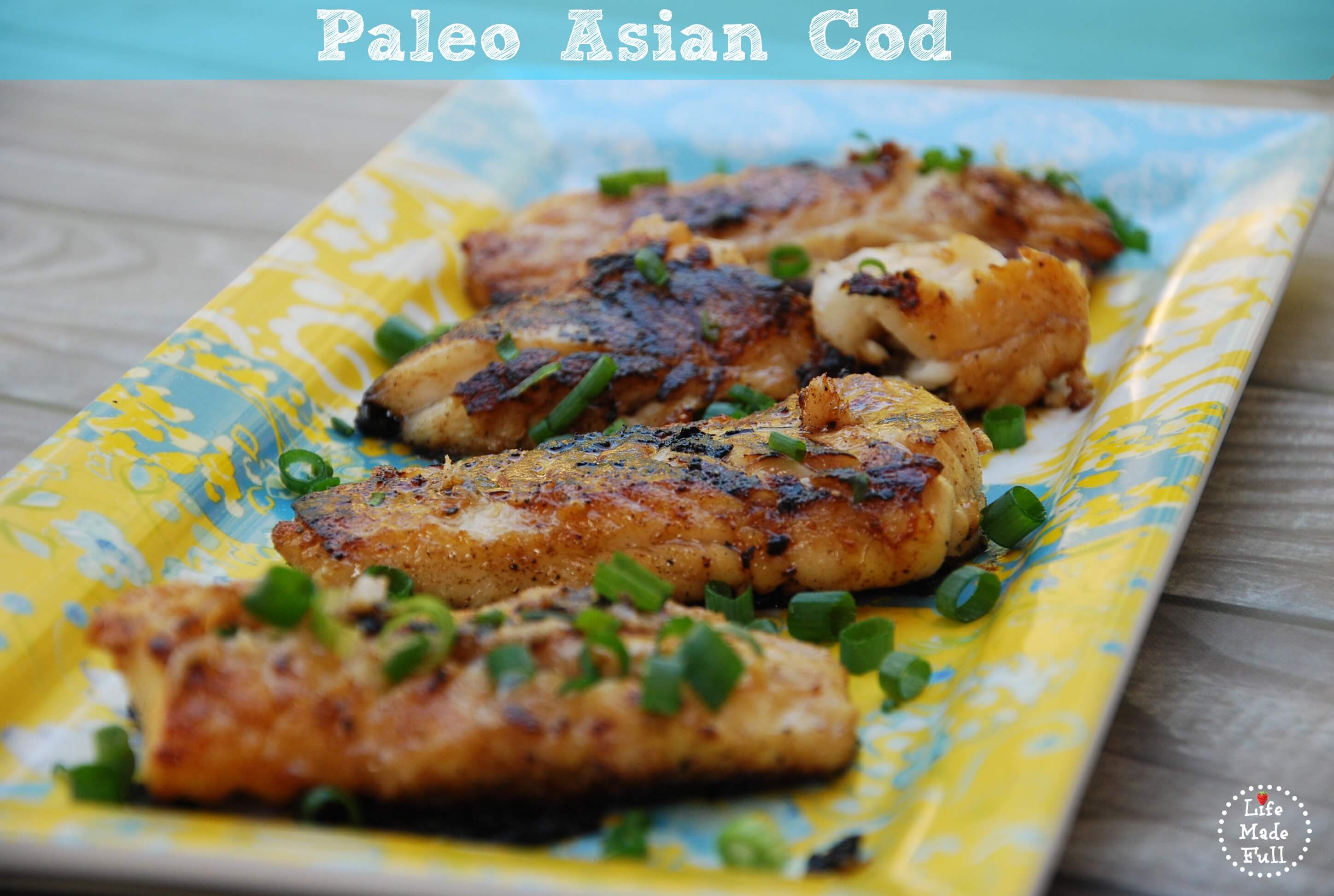 Paleo Asian Cod Recipe