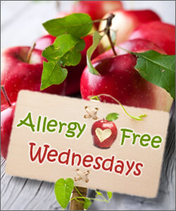 Sweet Potato Fries, Carrot Fritters, Spicy Sausage Rice…it’s Allergy Free Wednesday!