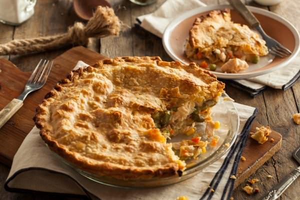 This hearty Paleo chicken pot pie is SO amazing, and takes me back to my childhood...without the stomach ache!
