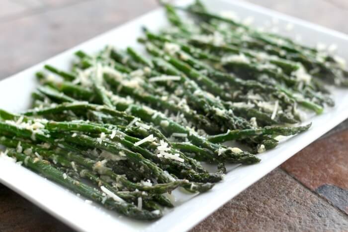 Parmesan-Crusted Garlic Asparagus