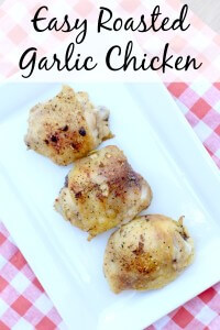 Easy Roasted Garlic Chicken (3 Ingredients, and it's Paleo!) - Life ...