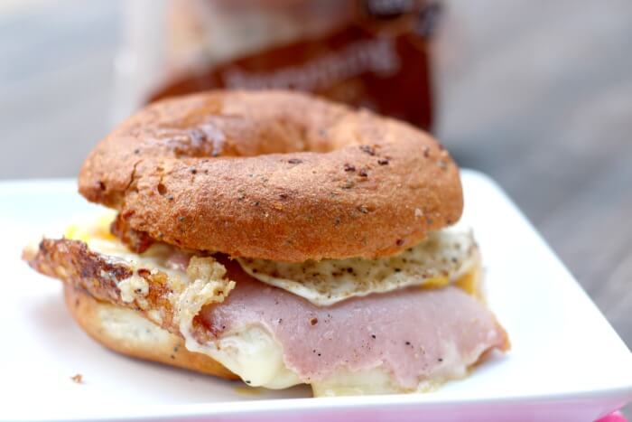 Gluten Free Ham, Egg & Cheese Sandwich Recipe!