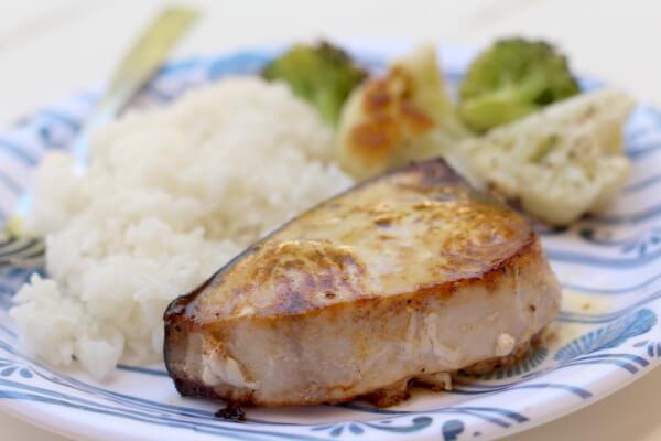 Lemon-Garlic Swordfish Recipe