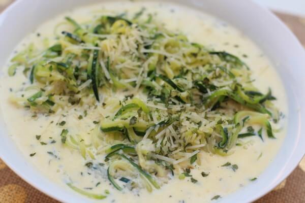 Zoodles Alfredo