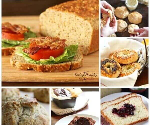 50+ Gluten Free Bread Recipes (a lot of them are Paleo, too!)