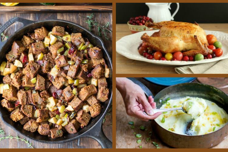 Paleo Thanksgiving dinner recipes (lots of sides!)