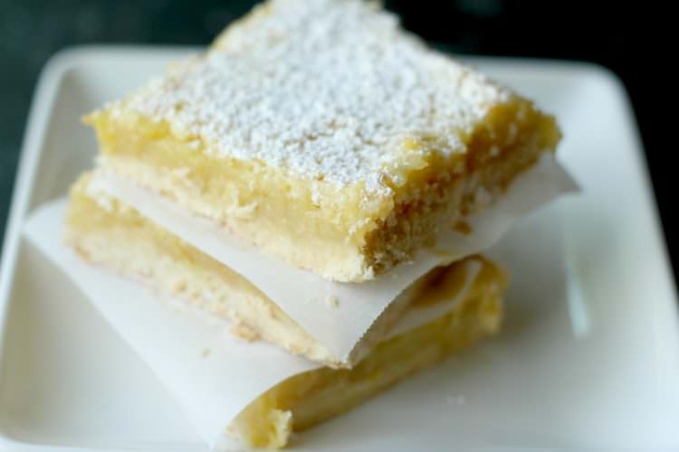 Gluten Free Lemon Bars - these are UH-mazing! My kids beg me to make them all the time!