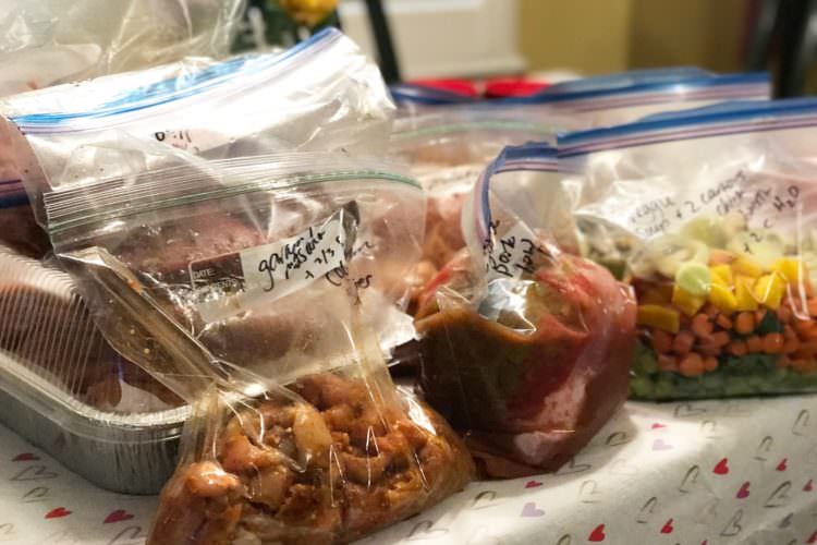 January Whole30 Freezer Meals (Gluten free, Paleo)