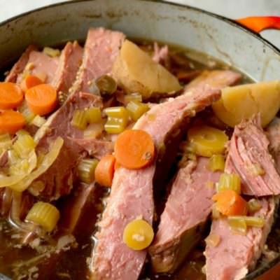 Paleo corned beef and potatoes (for those who don’t like cabbage!)